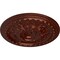 Ekena Millwork Oslo Ceiling Medallion (Fits Canopies up to 7 5/8"), Hnd-Painted Antique Copper, 38 3/8"OD x 2 7/8"P CM38OSACS - alternate 4